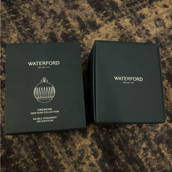 NIB Waterford Crystal fireworks new year 2025 Christmas ornament - Picture 8 of 9